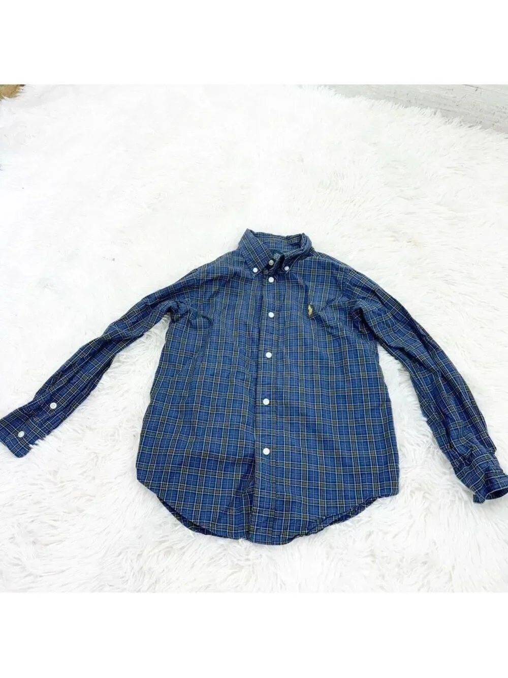 Ralph Lauren‎ Plaid Long Sleeve Button Down Shirt Bundle
